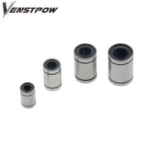 베어링 1pc lm3uu lm4uu lm6uulm8uu lm10uu lm12uu lm16uu lm20uu 선형 부싱 cnc 선형 선형 샤프트 3d 프린터 부품 공구 나사 세트, lm8uu
