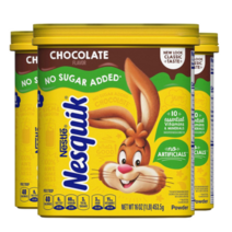 네스퀵 무가당 무설탕 제로슈가 초코 우유 코코아 핫초코 분말 파우더 453.5g 3통, 상품선택