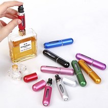 향수 공병 휴대용 리필 향수병 용기 향수케이스 C585, (골드)