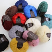 Rowan Norwegian Wool 로완 노르웨지언 울 DK굵기실, 018 ribbon red