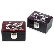 박씨상방 한지미니직보석함&명함함 꽃나비11센티/선물로좋은나, 학보라