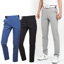 제로골프 남성용 봄 여름 가을 슬림핏 골프바지 히든밴드 남자 골프웨어 골프복