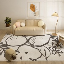 나혼산 카페트 매트 카펫 러그 거실 커피 테이블 담요 스타일 침실 홈 룸 전체 침대 옆 고양이 느낌 바닥