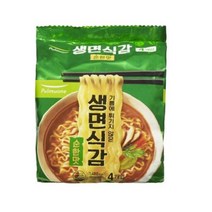 [풀무원] 생면식감 순한맛 4입(1BOX), 1박스