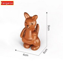 Big Size Animal Building Blocks Compatible Lego Duplo Accessories Figures Block Lion Panda DIY Brick, Kangaroo