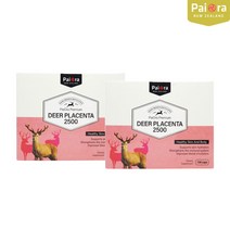 뉴질랜드 사슴태반 디어 플라센타 2500 120캡슐 태반영양제 태반캡슐, 2개, 2500mg