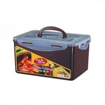yos_1307 락스타 코코아락 밀폐용기 직사각 5호-중 (5.5L) 플라스틱밀폐용기 밀폐용기 플라스틱용기 보관용기 육수통, 영샵◇상품선택◇