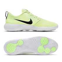 나이키 골프화 로쉐 형광 라임 스파이크리스 연습장용