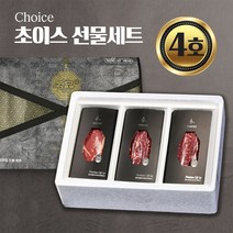 4호 미국산 초이스 소고기 선물세트 (살치살 300g+갈비살 300g+진갈비살 300g), 단품