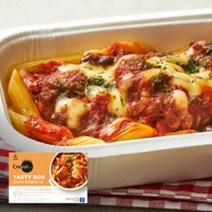 CJ 크레잇 칠리치즈 미트볼&파스타(유통기한23.05.23까지) 간편식 냉동식품 300g, 21세트