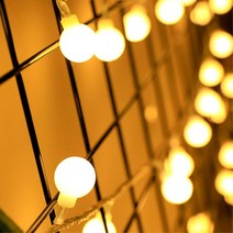 감성 낭만캠핑 LED 원현 무드등 50구 5m 오캠 카박 비박 힐링캠프 솔캠