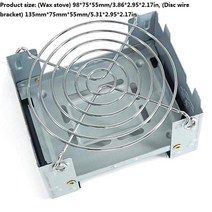 마이크로오벌 무쇠솥 솥밥냄비 페트로막스야외 알코올 스토브 홀더 캠핑 미니 접이식 왁스로 스테인레스 스