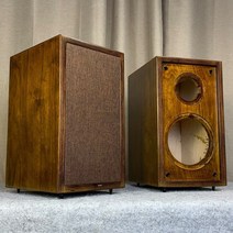 제작 원목 스피커 케이스 우퍼 나무 스피커통 4인치 5인치, 4인치 카키