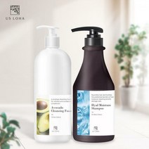 미네랄가득 대용량 아보카도 클렌징폼&히알수분 샴푸