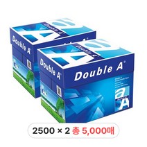 더블에이 고급 복사용지, A4, 5000매