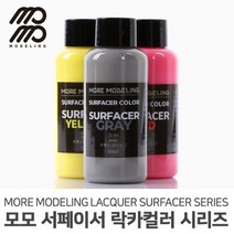 모모델링 모모 서페이서 락카컬러 시리즈 60ml, [SC-01] 유광 블랙 서페이서