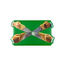 SELETTI Placemat Saw - Green, F