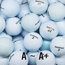 브랜드 로스트볼 모음, 30개, 18투어스테이지 화이트 혼합 AA+