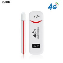 유심 라우터 이동식 와이파이 인터넷 에그 데이터 차량용 kuwfi 4g wifi 동글 휴대용 lte usb 4g modem pocket hotspot antenna 150m, 유럽 ​​연합