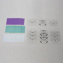 사이언쌤 동물투명 시온스티커세트