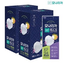 모나리자 KF94 황사마스크 대형 1매입 (끈조절 마스크) x60개, 30매, 2개