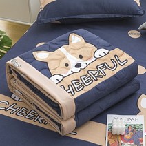여름 이불 세트 차렵이불 레이스이불데이지 인쇄 봄 퀸 기계식 세척 편안한 싱글 더블 담요 퀼트 어린이 성인, 180x200cm 71x79인치, 7