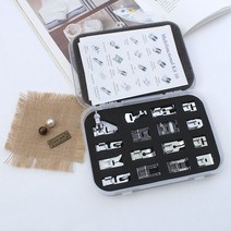 짱패브릭 가정용미싱 원터치 노루발세트 16pcs 노루발