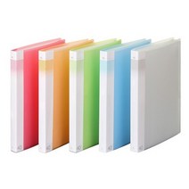 PP 인덱스클리어화일 40매 A4 연두 접착식 F527-73, 없음