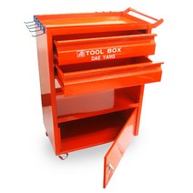 대양/정비용공구함 적색 철재공구함 이동공구박스, 1개