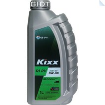 GS칼텍스 킥스 Kixx D1 RV 5W30 1L 합성 디젤 엔진오일 RV 소형 버스 트럭 DPF, 1통, Kixx D1 RV 5W-30 1L
