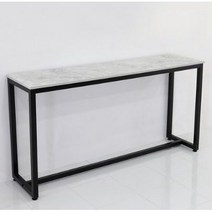 더조아 모던 바테이블 1800 x 450 x 920 mm, 까르니코화이트