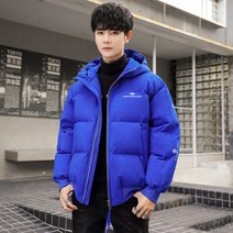 남여공용 숏 패딩 자켓 도톰한 화이트 오리털 패딩 AZ112~3XL