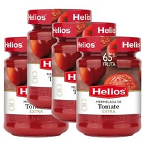 헬리오스 65프로 과일 토마토 잼 플라스크 340g 4개