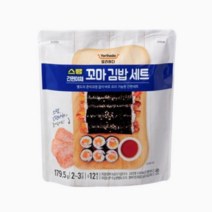 요리하다 스팸 꼬마김밥세트(179.5G)X2, 2개, 179.5g