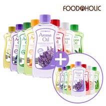 푸드어홀릭 (1+1)푸드어홀릭 아로마오일 465ml 택2/바디오일, 베이비/베이비