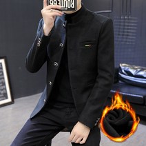 남성 무대복 49# 차이나 기모 도톰 슬림 청년 칼라 정장 뉴타임즈 Z