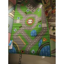 IKEA stobo 자동차 트랙 도로 놀이 카페트 도어 매트