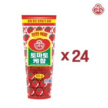 오뚜기 진한 토마토케찹, 65g, 24개