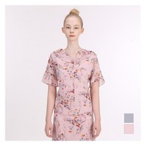 [홈쇼핑상품] [루시앙]플라워 러플 블라우스_M182005A