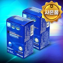 삼성MSM100순식물성 유황 관절 연골 건강 36정x2개 (국산마스크50매증정), 2개, 36정