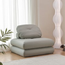 1인용 소파 인테리어 감자 큐브 현대 패치워크 분해 싱글 레이지, 7.Microfiber-grey - 한 좌석