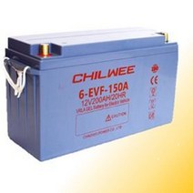 칠위 Chilwee 무보수 배터리 6-EVF-150A (12V 200AH)X783kk