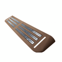 우레탄 실내 경사로 방문턱 높이 1cm 2cm 3cm 제거 단차해소기 휠체어 경사판 로봇청소기 차량 노인 장기요양 복지용구 실버용품 요양등급 어르신용품, 3cm(TRA-H30), 일반구매