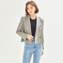 체크 크랍자켓 (1color)_ RMJKC12RT5