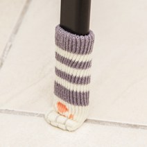 보냄 고양이 의자 발 커버 4P, 브라운