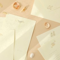 편지지 세트 - from the sea 04 Whale 고래, 04 Whale [고래]