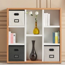 이케아 3단8칸 교구장 오픈수납장 거실 어린이집 유치원 미술학원 아이방 국내제작 책꽂이책장, 화이트