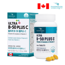 파마젠 울트라 B-50 플러스C 1150mg x 100정 복합 멀티 종합 비타민 영양제