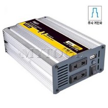 SMATO 차량용 캠핑 휴대용 DC/AC 인버터 IVT-500A, 없음
