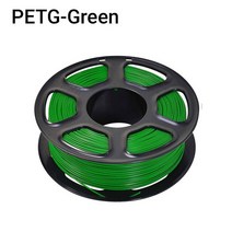 TOPZEAL 고품질 PLA/ABS/PETG/TPU/나일론 3D 프린터 필라멘트 1.75mm 스풀 및 10M * 10 색상 샘플 인쇄 재료, PETG Green+이스라엘